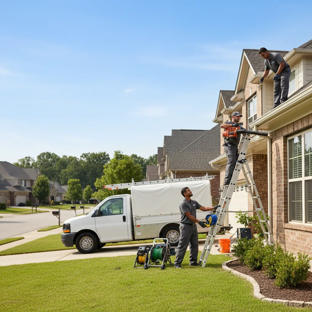 Home Gutter Service in Bagwell, TX near me
